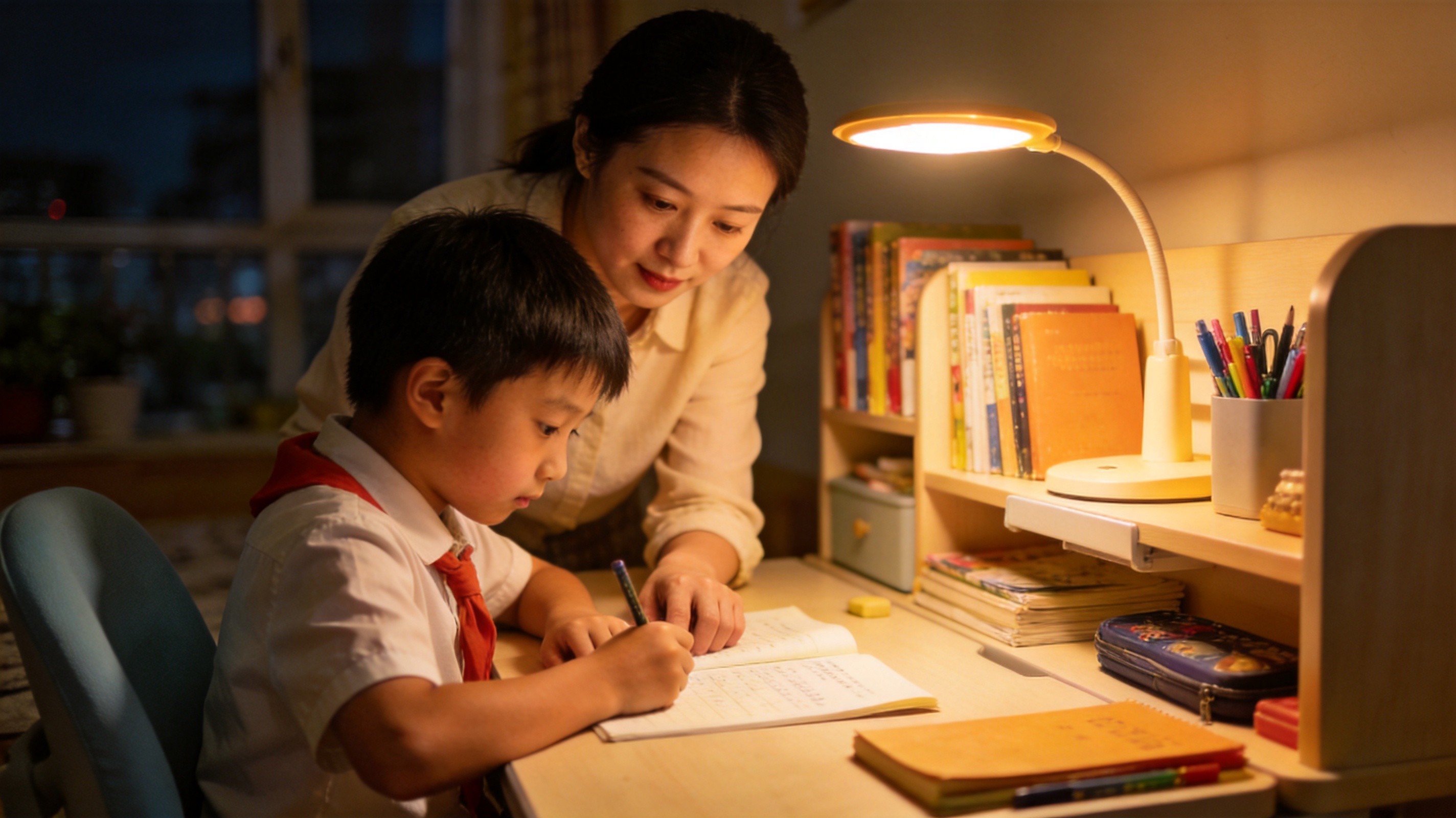 孩子写作业总驼背凑近看？培养科学用眼习惯的建议与避坑指南(图1)